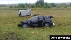 Фото с места ДТП