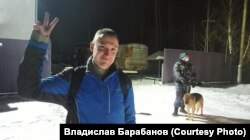Константин Котов после освобождения из ИК-2 в Покрове, 16 декабря 2020 года