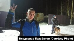 Константин Котов на выходе из ИК-2 Владимирской области