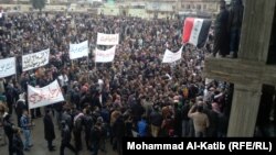 من تظاهرات الموصل