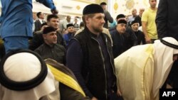 Глава Чечни Рамзан Кадыров в мечети, архивное фото