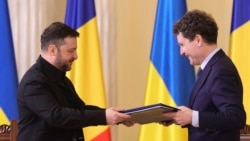 Volodimir Zelenski și Nicușor Dan au semnat, la București, un parteneriat strategic între România și Ucraina. 