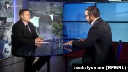Заместитель министра обороны Армении Габриэл Балаян, в студии Азатутюн ТВ, 19 июня 2019 г.