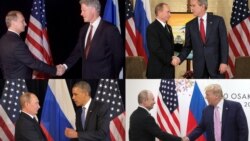 Путин встречался с американскими президентами 49 раз, первый – еще с Клинтоном. Как это было