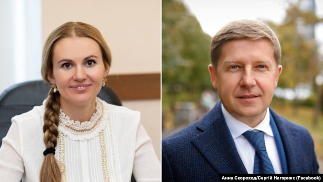Народні депутати Анна Скороход та Сергій Нагорняк