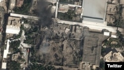 Аввалин тасвири моҳвораӣ аз ҷойи иқомати расмии Алии Хоманаӣ пас аз ҳамлаи Исроилу Амрико дар рӯзи 28-уми феврал