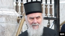 The new head of the Serbian Orthodox Church, Bishop Irinej of Nis