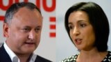 Igor Dodon și Maia Sandu se confruntă în turul al doilea al alegerilor