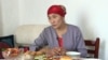 Гульзира Могдин, вернувшаяся из Китая казашка, которая рассказала, что в Синьцзяне ей сделали принудительный аборт. Алматинская область, октябрь 2018 года.