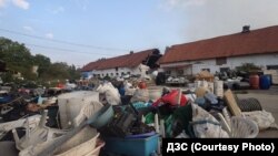 Складот за преработки на електронски и пластичен отпад во Трубарево каде избувна пожар на 13.09.2025