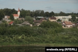 Від на Краславу з боку Дзьвіны