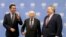 Австрија - Министерот Димитров, медијаторот Нимиц и грчкиот министер Коѕијас.