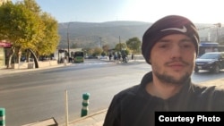 After deserting from the 237th brigade, Artyom Bykov fled to Georgia.