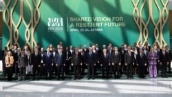 Аймактык экологиялык саммиттин катышуучулары. Астана, 2026-жылдын апрели.