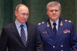 Putin și Iuri Ceaika
