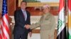 رئيس الاقليم مسعود بارزاني يستقبل وزير الدفاع الاميركي اشتون كارتر