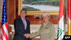 Ashton Carter və Massud Barzani