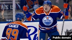Canada -- Nail Yakupov by Edmonton Oilers scores his first career NHL goal, Edmonton, 22Jan2013