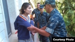 Фотография Гульнары Каримовой, которая была распространена ее адвокатом 16 сентября 2014 года.