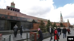 Mausoleul lui Lenin de la Moscova