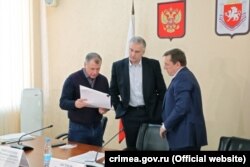 Владимир Константинов, Сергей Аксенов и Юрий Гоцанюк