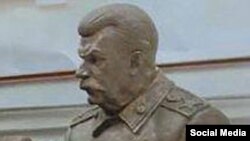 Фігура Сталіна – частина пам'ятника «великій трійці»