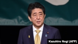 Japanese Prime Minister Shinzo Abe (file photo)