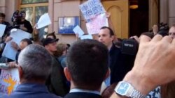 Протест журналистов в Киеве