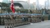 Турецкие и азербайджанские военные на военном параде в Баку, 10 декабря 2020 года