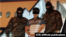 The Uzbek state security service returns a man to Uzbekistan wanted on charges of links with the Islamic State.  