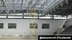 Строительство Центра олимпийской подготовки в Симферополе, 27 августа 2021 года
