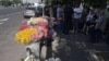 Armenia - Flower growers' protest on Yerevan-Armavir highway,14Jul,2025