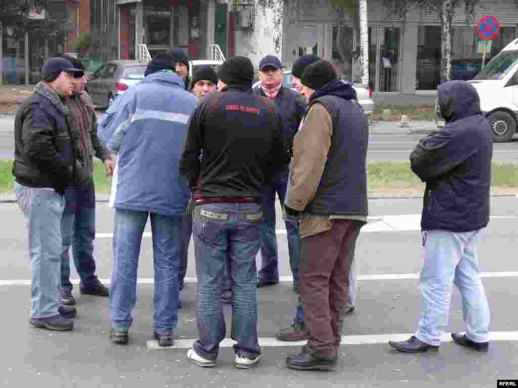 Протести на професионалните војници - Протести на професионалните војници