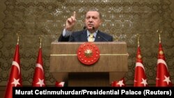 Архива: Турскиот претседател Реџеп Таип Ердоган. 