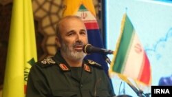 محمدرضا فلاح‌زاده، جانشین فرمانده نیروی قدس سپاه پاسداران، که در فهرست تحریم آمریکا و بریتانیا قرار گرفته است