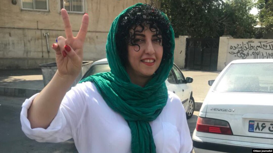 Iranian human rights defender Narges Mohammadi (file photo)