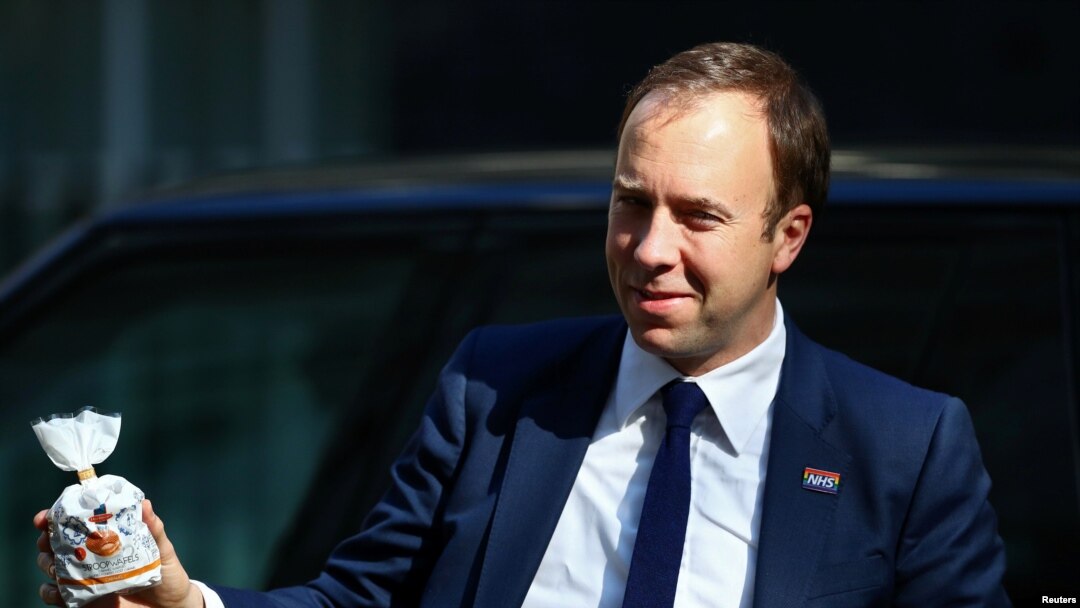 Britanski ministar zdravlja Mat Henkok 