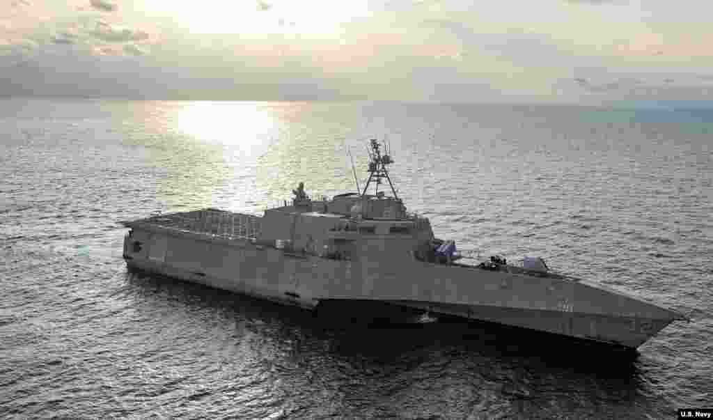 A US warship prepares to launch a LUCAS drone (just visible at stern of ship) in December 2025.Task Force Scorpion, the Pentagon’s first kamikaze drone unit, which fields the LUCAS, is now in the Middle East and was reportedly "ready to participate" in any strikes on Iran.