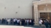 Armenia -Employees of Ggaik Tsarukian's Multi Tabak company demonstrate in Yerevan, July 14, 2026.