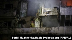 Наслідки російського удару в Дніпровському районі Києва, 25 листопада 2025 року