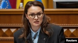 Украинската премиерка Јулија Свириденко 