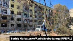 Posledice ruskog vazdušnog napada na Družkovku, Donjecka oblast, Ukrajina, 23. septembar 2025.