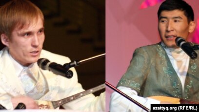 Орыс жігіті өзінің құрбы қызының жаттықтырғанын көріп тұр.