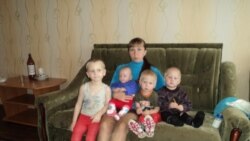 Светлана Томилена с детьми (фото 2013 года)