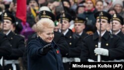 Даля Грыбаўскайце перастане быць прэзыдэнтам Літвы праз год
