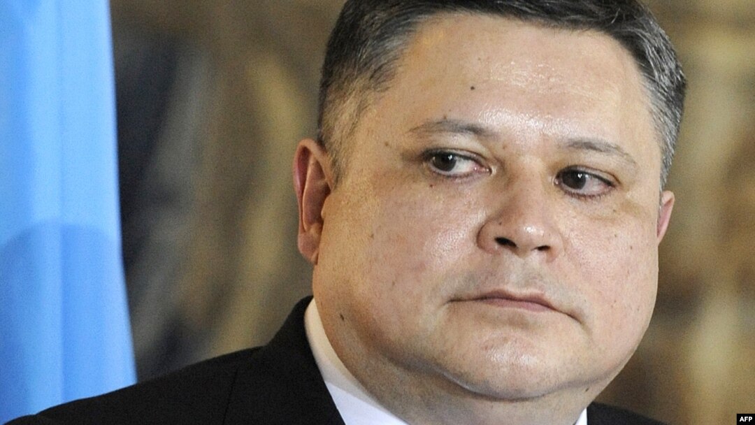 Kazakh State Secretary Marat Tazhin (in file photo) was reportedly being transferred to another post, but gave no details were released.