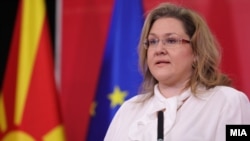 Ministrja maqedonase e Mbrojtjes, Sllanjanka Petrovska.