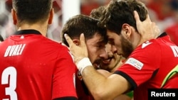 Реакции игроков сборной после гола в ворота Португалии