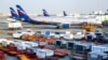 Aeroflot airliner lie parked at Moscow's Sheremetyevo International Airport. (file photo)