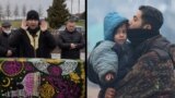 Migrants at Poland Belarus border collage